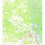 United States Geological Survey Port Wentworth, GA-SC (1955, 24000-Scale) digital map