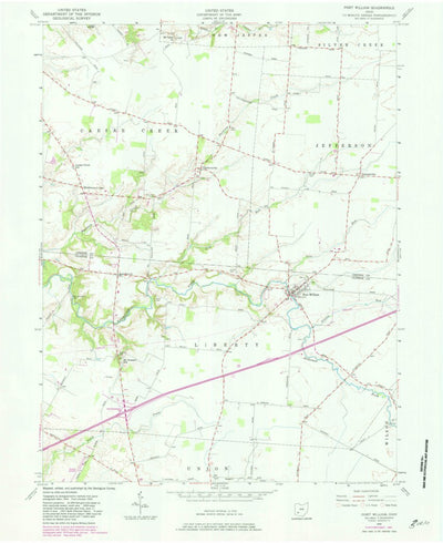 United States Geological Survey Port William, OH (1955, 24000-Scale) digital map