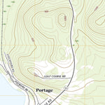 United States Geological Survey Portage Lake East, ME (2021, 24000-Scale) digital map