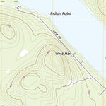 United States Geological Survey Portage Lake West, ME (2021, 24000-Scale) digital map