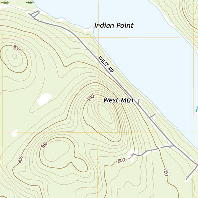 United States Geological Survey Portage Lake West, ME (2021, 24000-Scale) digital map