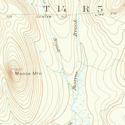 United States Geological Survey Portage, ME (1953, 62500-Scale) digital map