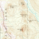 United States Geological Survey Portage, ME (1953, 62500-Scale) digital map