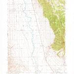 United States Geological Survey Portage, UT-ID (1964, 24000-Scale) digital map