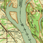 United States Geological Survey Portageville, MO-TN-KY (1939, 62500-Scale) digital map
