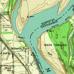 United States Geological Survey Portageville, MO-TN-KY (1955, 62500-Scale) digital map