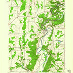 United States Geological Survey Portageville, NY (1943, 24000-Scale) digital map