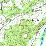 United States Geological Survey Portageville, NY (1972, 24000-Scale) digital map