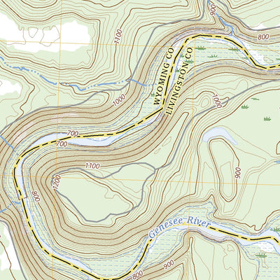 United States Geological Survey Portageville, NY (2023, 24000-Scale) digital map