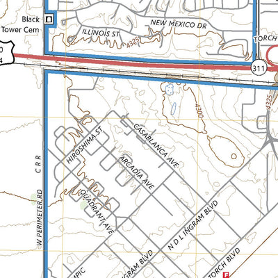 United States Geological Survey Portair, NM (2023, 24000-Scale) digital map