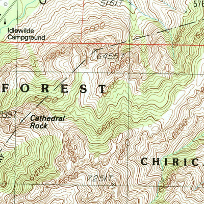 United States Geological Survey Portal, AZ (1987, 24000-Scale) digital map