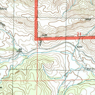 United States Geological Survey Portal, AZ (1998, 24000-Scale) digital map