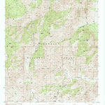 United States Geological Survey Portal Peak, AZ (1987, 24000-Scale) digital map