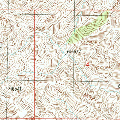 United States Geological Survey Portal Peak, AZ (1987, 24000-Scale) digital map