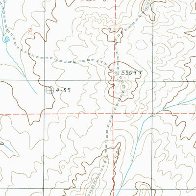 United States Geological Survey Porter Canyon, AZ (1986, 24000-Scale) digital map