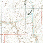 United States Geological Survey Porter Canyon, AZ (1986, 24000-Scale) digital map