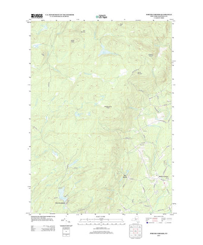 United States Geological Survey Porter Corners, NY (2013, 24000-Scale) digital map