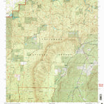 United States Geological Survey Porter Gap, AL (2001, 24000-Scale) digital map