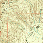 United States Geological Survey Porter Gap, AL (2001, 24000-Scale) digital map