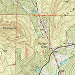 United States Geological Survey Porter Gap, AL (2001, 24000-Scale) digital map