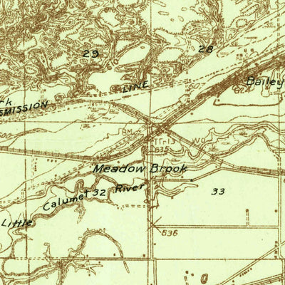 United States Geological Survey Porter, IN (1934, 48000-Scale) digital map