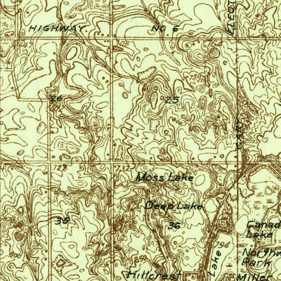 United States Geological Survey Porter, IN (1934, 48000-Scale) digital map