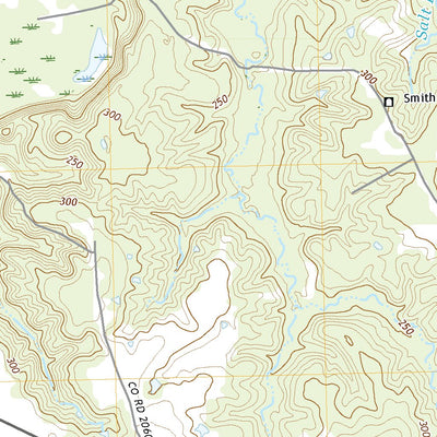 United States Geological Survey Porter Springs, TX (2022, 24000-Scale) digital map