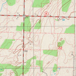 United States Geological Survey Porterfield SW, WI (1982, 24000-Scale) digital map