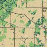 United States Geological Survey Porterfield, WI (1942, 48000-Scale) digital map