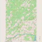 United States Geological Survey Porterfield, WI (1982, 24000-Scale) digital map