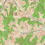 United States Geological Survey Portersburg, KY (1952, 24000-Scale) digital map