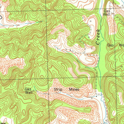 United States Geological Survey Portersburg, KY (1979, 24000-Scale) digital map