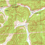 United States Geological Survey Portersburg, KY (1979, 24000-Scale) digital map
