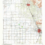 United States Geological Survey Porterville, CA (1942, 62500-Scale) digital map