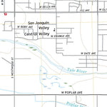 United States Geological Survey Porterville, CA (2021, 24000-Scale) digital map