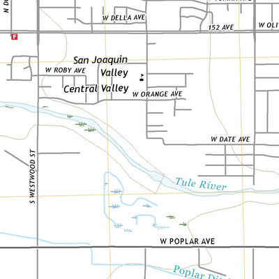 United States Geological Survey Porterville, CA (2021, 24000-Scale) digital map