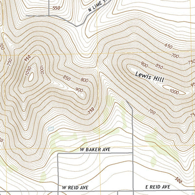 United States Geological Survey Porterville, CA (2021, 24000-Scale) digital map