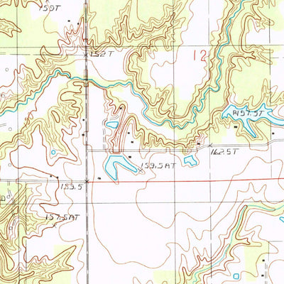 United States Geological Survey Porterville, IL (1985, 24000-Scale) digital map