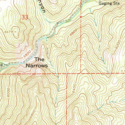 United States Geological Survey Porterville, UT (1961, 24000-Scale) digital map