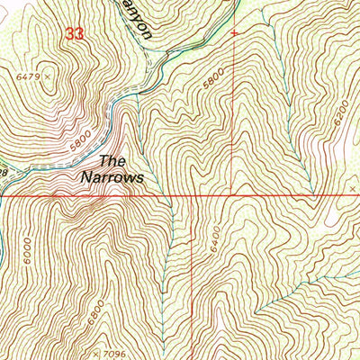 United States Geological Survey Porterville, UT (1998, 24000-Scale) digital map