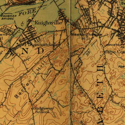 United States Geological Survey Portland And Vicinity, ME (1916, 62500-Scale) digital map