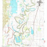 United States Geological Survey Portland, AR (2002, 24000-Scale) digital map