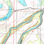 United States Geological Survey Portland, AR (2002, 24000-Scale) digital map