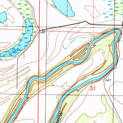 United States Geological Survey Portland, AR (2002, 24000-Scale) digital map