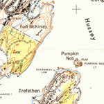 United States Geological Survey Portland East, ME (1944, 24000-Scale) digital map