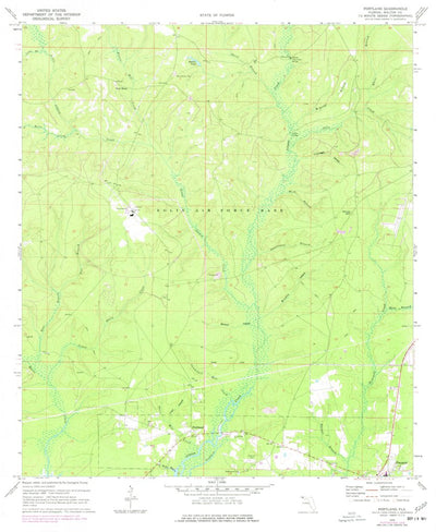 United States Geological Survey Portland, FL (1970, 24000-Scale) digital map