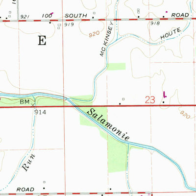 United States Geological Survey Portland, IN (1960, 24000-Scale) digital map