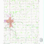 United States Geological Survey Portland, IN (1992, 24000-Scale) digital map