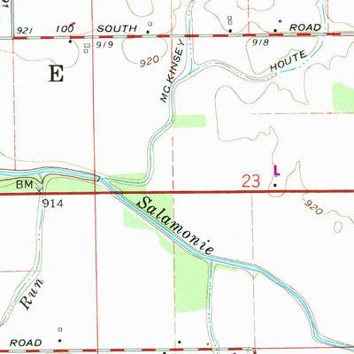 United States Geological Survey Portland, IN (1992, 24000-Scale) digital map