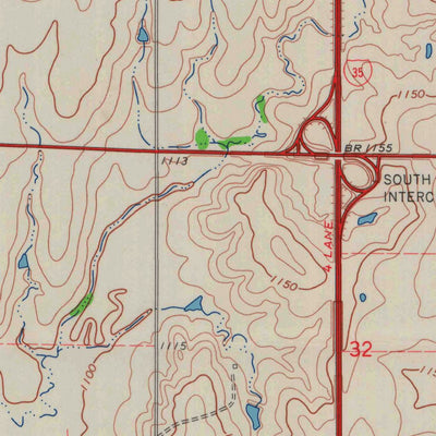 United States Geological Survey Portland, KS (1965, 24000-Scale) digital map